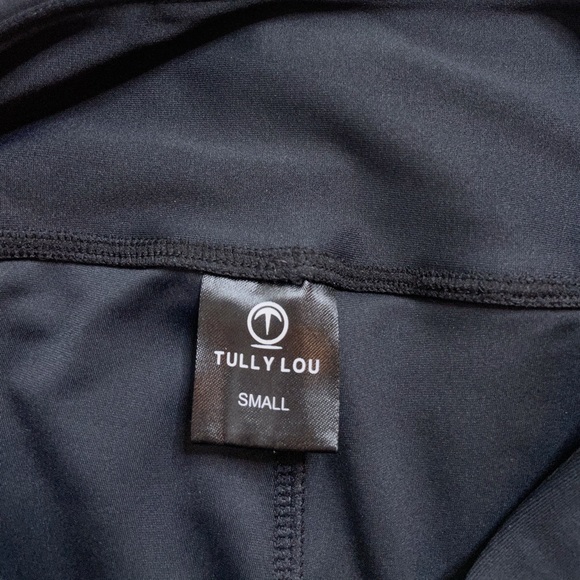 Tully Lou Shibuya Color Block Logo Leggings S - Picture 5 of 6